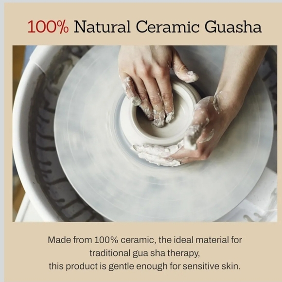 Meditherapy Soksal Guasha Ceramic Massage Tool - Picture 6 of 7